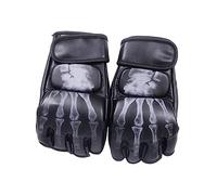 GANAZONO 1 Pair Professional Wear Resistant Kickboxing Gloves Breathable Half Finger Sparring Gloves for Men and Women for Boxing Taekwondo and Mma Training