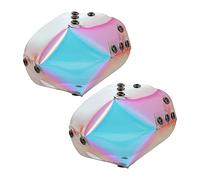 GANAZONO 1 Pair PVC Roller Skates Protective Covers Durable Head Protectors for Skating Shoes Compatible with Models Prolongs Service Life Easy to Clean