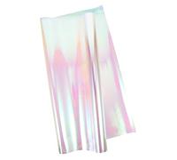 GANAZONO 1 Roll Iridescent Cellophane Wrapping Paper Roll Versatile and Basket Wrap for Bouquets Christmas Presents Art Crafts and More
