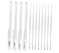 GANAZONO 1 Set Eyebrow Marker Includes Pens and Refill Tips for Microblading and Tattoo Positioning Chic Transparent Design for Precise Makeup Application