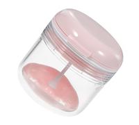 GANAZONO 1 Set Leakproof Denture Case Reusable Cleaning Container for Retainers Compact Durable for Travel Storage Sakura Red Color