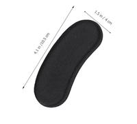 GANAZONO 10 Pair Black Self-Adhesive Heel Liner Pads Thick Sponge Cushions for High Heel Grips Anti-Slip to Prevent Blisters and Shoe Slippage Comfortable Foot Care Inserts