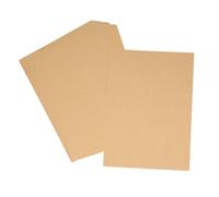 GANAZONO 100 Sheets Retro Solid Color Kraft Paper for Packing Wrapping Craft DIY Printing and Folding Projects