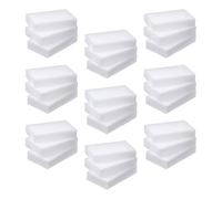 GANAZONO 100pcs Dishwashing Sponge White Nano Cleaning Sponge for Kitchen Use, Dries Quickly and Easy to Squeeze Out Water, for Plates and Kitchenware Cleaning
