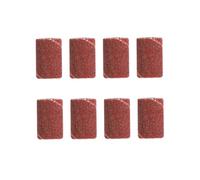 GANAZONO 100pcs Grit Nail Drill Sanding Bands Corundum Grinding Head Polisher Manicure Pedicure Tool for Natural and Artificial Nails