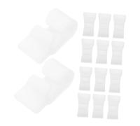 GANAZONO 100pcs Pet Cage Door Clamps Wire Crate Clips Secure Locking Mechanism Plastic Playpen Connectors for Dog, Cat, Rabbit Enclosures Indoor Outdoor Animal Cage Accessories