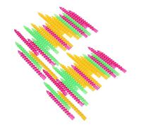GANAZONO 100Pcs Spiral Perm Rods Hair Curling Tools for Salon Home Use Versatile Styling Rods for Beautiful Volume Curls Waves Non Slip Design for Results