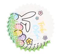 GANAZONO 100sheets Easter Paper Napkins Design Ply Serviettes for Parties Cafes Buffets and Family Gatherings for Easter Celebrations