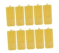 GANAZONO 10pcs Bee Tool Practical Queen Catch Cage Beekeeping Accessory for Feeding and Handling Bees Safe and Easy to Use Beekeeping Equipment
