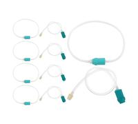 GANAZONO 10pcs Dry Cupping Extension Tubes Set 40cm White and Vacuum Cupping Hoses for Home Therapy Replacement Connecting Pipes Compatible with Vacuum Pumps