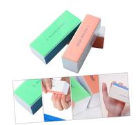 GANAZONO 10pcs Four-Sided Nail Buffing Blocks Nail Art Tool for Polishing Natural False Gentle for Safe Manicure and Pedicure Use