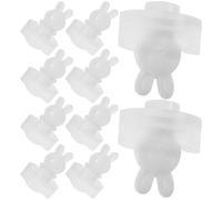 GANAZONO 10pcs Hot Water Bottle Stopper Plastic Reusable Water Injection Breath Stopper Small