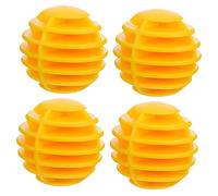 GANAZONO 10Pcs Indoor Training Golf Balls Durable Synthetic Stripe Balls for Beginners for Indoor Practice and Training