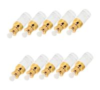 GANAZONO 10pcs Leak Glass Perfume Holders Refillable Essential Oil Dropper Bottles for DIY Blends Crafts and Scientific Experiments
