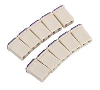 GANAZONO 10pcs Micro Square Automotive Fuses Compact Design Fit Car Fuse for Trucks Cars Suvs Quick Response Connectors
