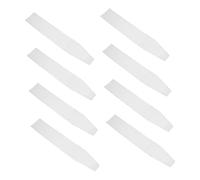 GANAZONO 10Pcs Portable Eva Makeup Brush Bag Dust Organizer for Travel Home Use Semi Transparent Design for Easy Access for Professionals Makeup Enthusiasts