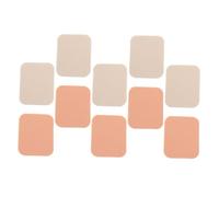 GANAZONO 10Pcs Portable Square Makeup Puff Wet Dry Cosmetic Pads for Face Body for Home Salon Use Compact Easy to Carry for Application