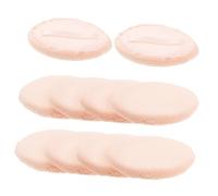 GANAZONO 10pcs Pure Cotton Powder Puff Makeup Cosmetics Pad Supply Cotton Round for Girls Face Makeup Supplies