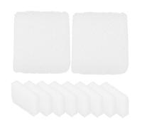GANAZONO 10pcs Replacement Cat Water Fountain Filters Soft Sponge for Pet Water Dispenser Easy Install Filtration Compatible with Pet Drinking Fountains