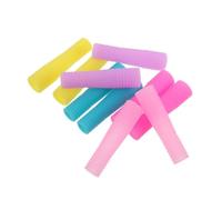 GANAZONO 10pcs Silicone Cuticle Nipper Cover Protector with Long Spiral Design, Shockproof Silicone Material, Secure Fit for Cuticle Scissors and Nail Clippers, for Storage and Travel