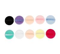 GANAZONO 10Pcs Soft Makeup Puff for Women Fluffy Cosmetic Applicators for Loose Powder Foundation Blush Gentle Skin Friendly Tool for Daily Use