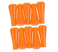 GANAZONO 10Pcs Soft Rubber Arrowheads Wear Resistant Archery Tips for Target Practice Replacement Arrow Points Easy to Install for Hunting and Outdoor Games