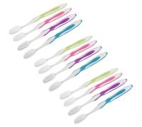 GANAZONO 12pcs Adult Nano Soft Bristle Toothbrush Extra Soft Large Head Manual Toothbrushes for Sensitive Gum Daily Use at Home Travel