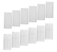 GANAZONO 12pcs and White Paste Body Bottles Cream Sub Dispenser Plastic Bottles for Essential Oil Storage Travel Kit