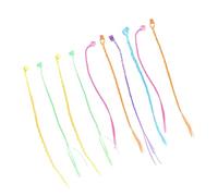GANAZONO 12pcs Boys and Girls Wig Hair Extensions Braided Clips for Fine Hair Attachments