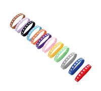 GANAZONO 12pcs Collar for Cats Dogs Soft Lightweight Identity Verification Collars Random for Newborn Puppies and Kittens