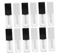 GANAZONO 12pcs Empty Lip Gloss Tubes Refillable Lip Balm Containers for Women DIY Gloss Bottles Tint Stain Tubes