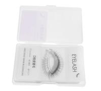 GANAZONO 12pcs Eyelash Exhibit Board Lash Trial Card with Classic Styles for Professional False Lash Display and Try Tool Accurate Model for Extension Supply Management and Makeup