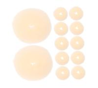 GANAZONO 12pcs Hair Bun Maker Donut Hair Braider for Girls Easy to Use Bun Shaper Quick Hairstyle Lightweight and Non-deformable Design