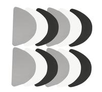 GANAZONO 12pcs Shoe Repair Patch Boot Heel Repair Adhesive Patches for Fixing for Hiking Shoes