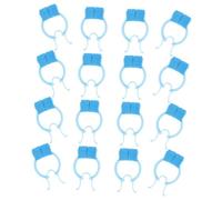 GANAZONO 16pcs Portable Nose Stopper Clips for Home Use Convenient Nose Plugs for Nosebleeds Lightweight Clips for Adults and Boys and Girls for Breathing Training and Everyday Activities