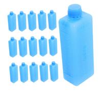 GANAZONO 16pcs Reusable Ice Packs for Cooler Bags with Quick Freezing Technology Portable Food Cool Packs for Lunch Boxes Picnic Camping Work and School Advanced Thermal Insulation for