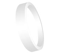 GANAZONO 17cm Floating Fish Feeding Ring White Buoyancy Sponge Floating Plant Barrier Round Food Circle for Aquarium Fish Tank Garden Pond Ideal for All Kinds of Aquatic Pets And Turtle Feeding