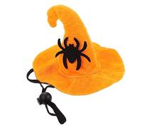 GANAZONO 1pc Adorable Cat Halloween Hat Funny Pet Headgear for Festive Occasions Stereoscopic Design for Comfort for Halloween Parties Photo Shoots Themed Events Witch Hat Cute Animal Decor