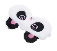 GANAZONO 1pc Cartoon Panda Plush Eye Soft Sleeping Blindfold for Boy Girl Adorable Eye Cover for Travel Home and Nap for All