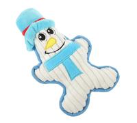 GANAZONO 1pc Christmas Cartoon Dog Chew Toy Pet Molar Squeaky Toy for Puppies Teething Plaything Safe and Fun Interactive for and Training