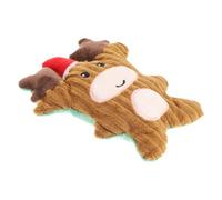 GANAZONO 1pc Christmas Dog Chew Toy Soft Cotton Pet Plaything for Puppies Squeaky Interactive Dog Toy for Chewing and Teething Reduces Boredom and Destructive Behavior