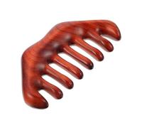 GANAZONO 1pc Creative Sandalwood Comb for Women Anti-static Hair Comb Meridian Massage Function Natural Compact and Elegant Design Hair Care Tool