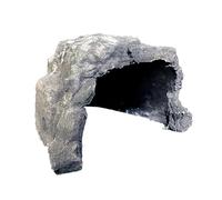 GANAZONO 1Pc Decorative Landscape Cave Reptile Hideout Adornment for Tortoises Lizards Geckos Durable Micro Landscape Ornament Random Color for Tank Decor