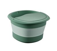 GANAZONO 1Pc Foldable Foot Soak Basin with Lid Portable Massaging Foot Bath Tub for Home Use and Relaxation