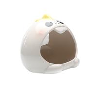 GANAZONO 1pc Lovely Hamster Nest Random Style Ceramic Safe and Portable Hamster Nest for Pets Easy to Clean Multi-purpose Ceramic Hideout for Chinchillas and Dwarf Mice