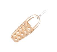 GANAZONO 1pc Parrot Foraging Basket Birds Feeding Tool Wood Color Chewing Toy for Pets for Parrots Chicks and Birds