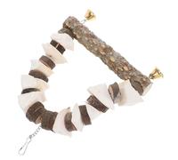 GANAZONO 1Pc Parrot Swing Durable Chew Plaything for Birds for Cockatiels Parakeets and Birds Encourages Physical Activity and Fun