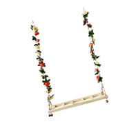 GANAZONO 1Pc Parrot Swing Durable Hanging Plaything for Pet Birds Easy to Install Bird Cage Accessory Enhances Physical Activity and Happiness
