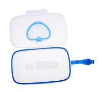 GANAZONO 1Pc Portable Wet Tissue Case for Outdoor Crib Button Dispenser with Durable Rope Seal Keeps Wipes Fresh for Travel and Strollers
