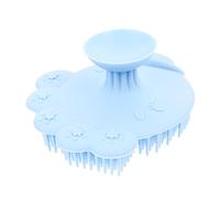GANAZONO 1Pc Silicone Bath Brush for Exfoliating Massaging Shower Brush for Boy Girl with Ergonomic Grip Soft Bristles for Shampoo Cradle Cap Care Fresh